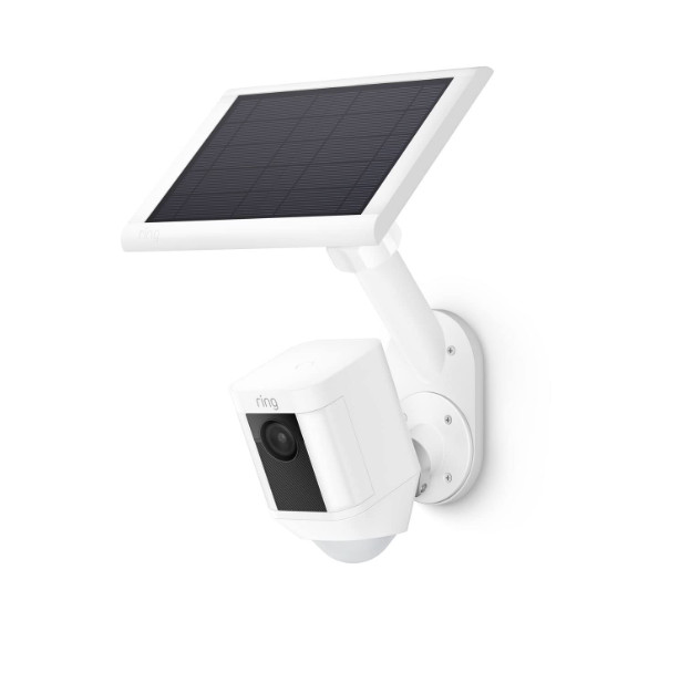 Ring Wall Mount for Cameras and Solar Panels - White