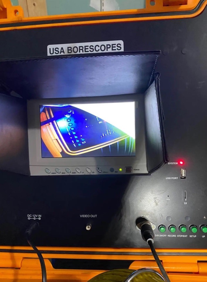 Usa Plumbing Borescope In Waterproof Case
