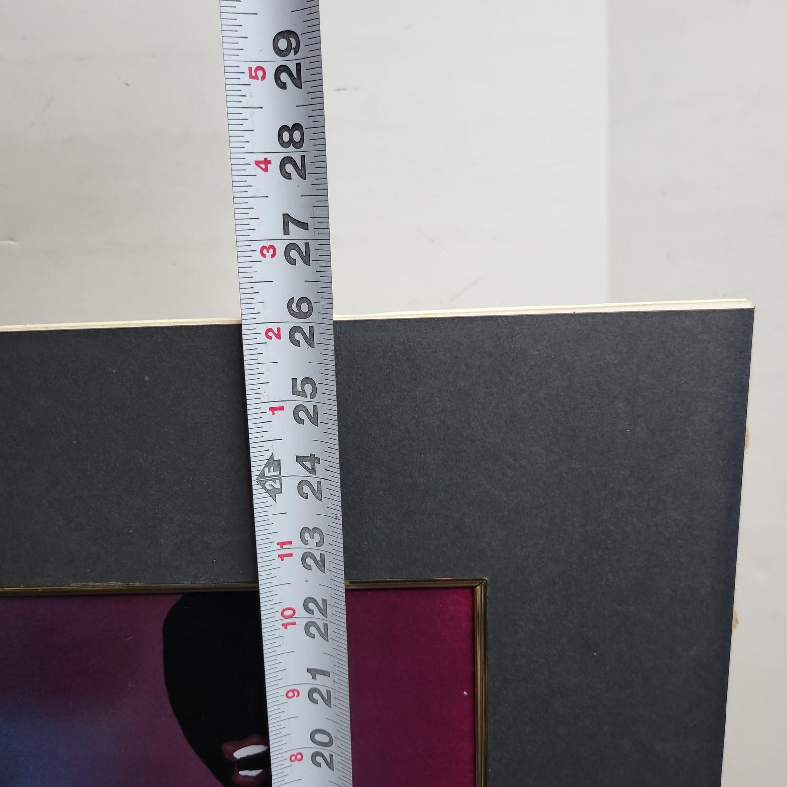 Leo Campbell "Bop" Jazz Band Musicians Art Print 1990 Foam Mounted 30" x 26"