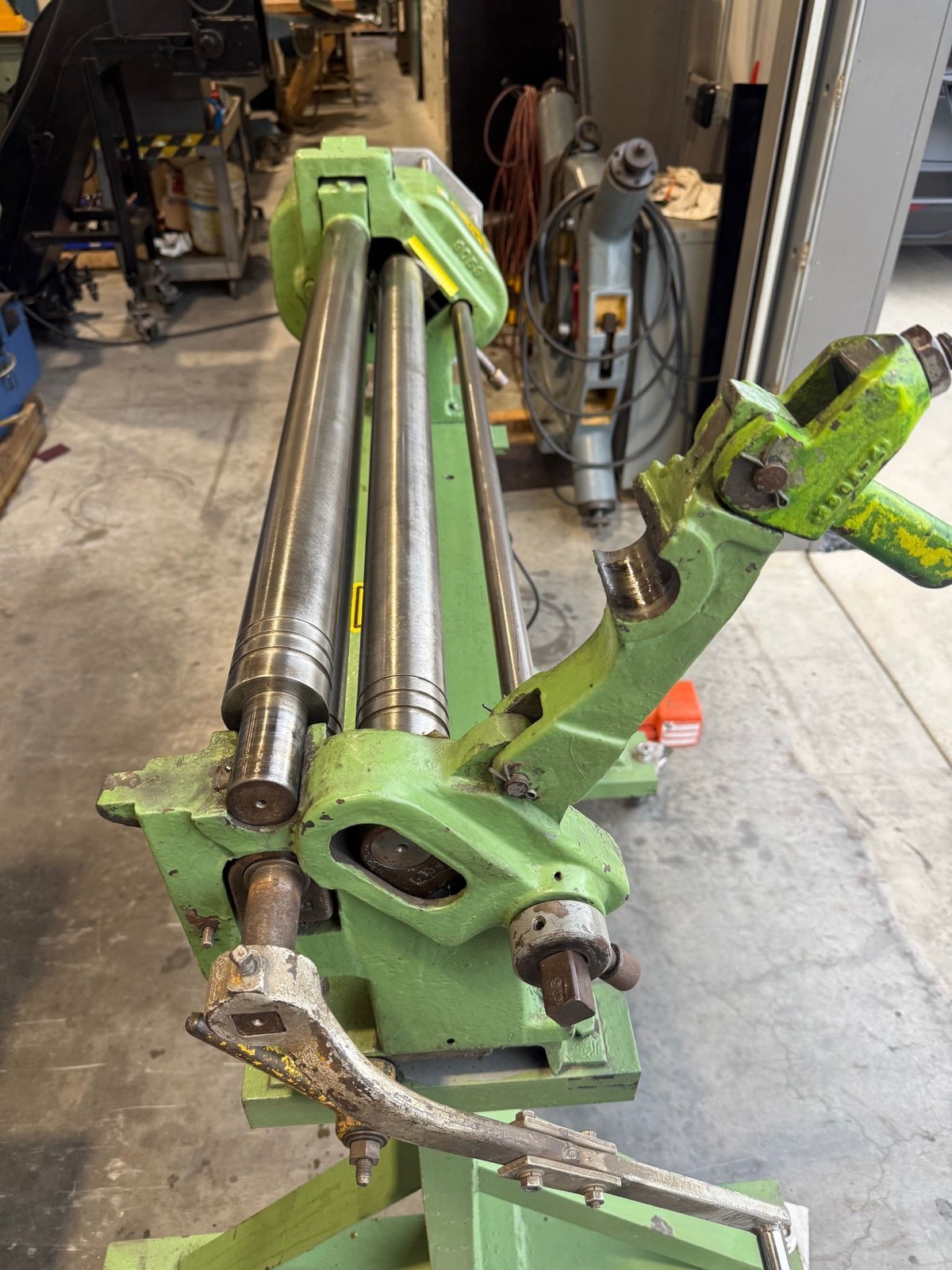 PEXTO 390D 36” x 18 Gauge Plate Bending Roll Powered USA #8068