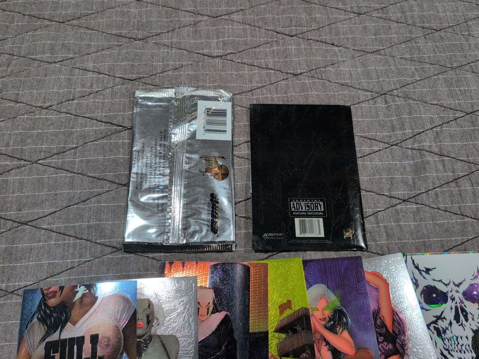 Everette Hartsoe's RAZOR Mega Chromium Card Complete Set w/binder/Chase/Preview