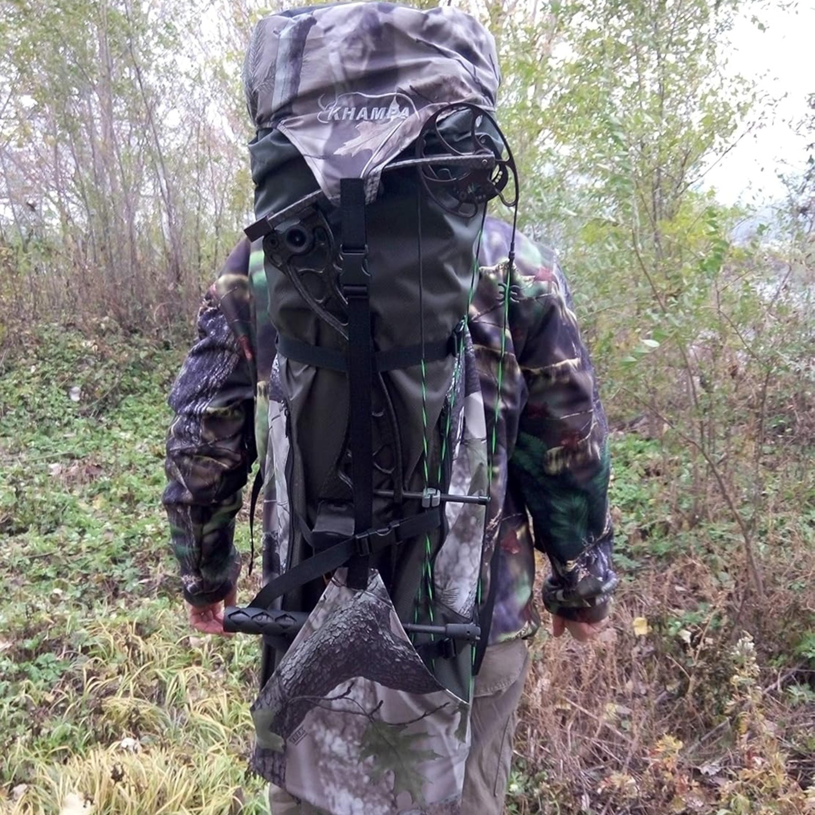 Hunting Ground Blind Carry BackPack - Adjustable Extra Long - Water Resistant