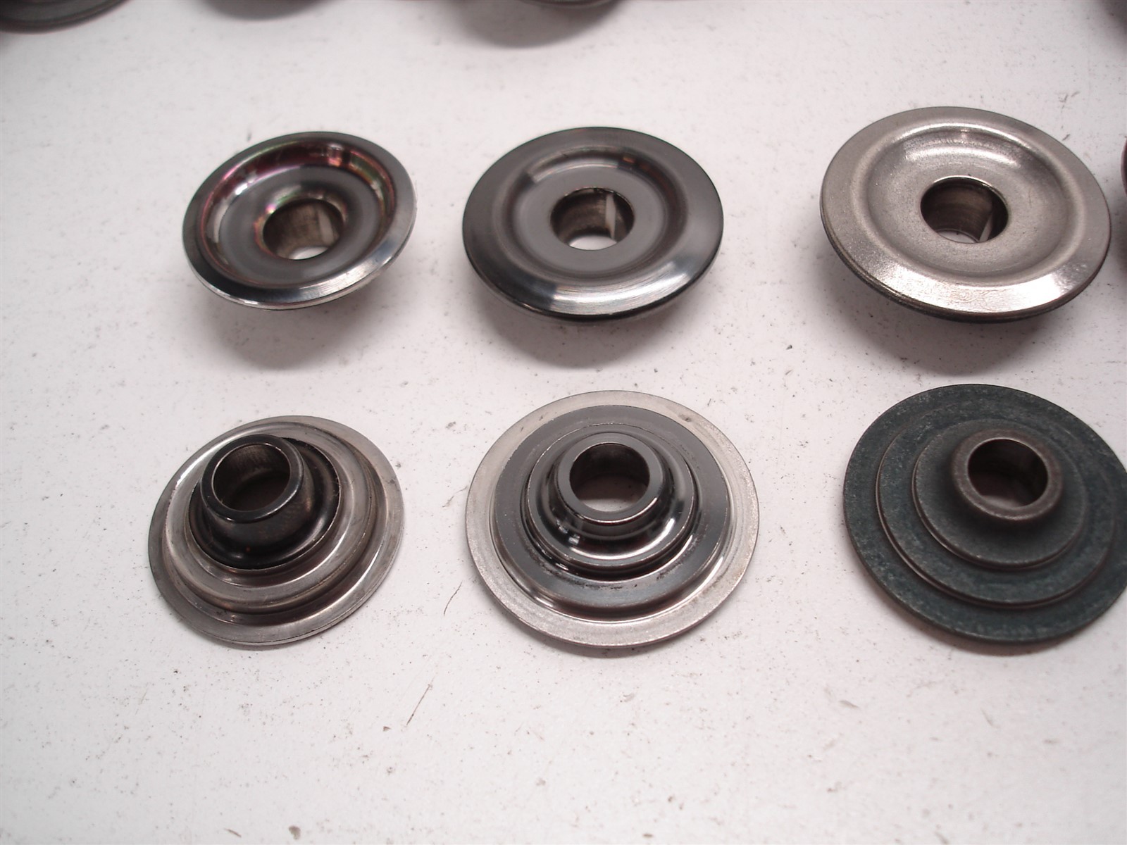 BULK 170 pcs NASCAR TITANIUM VALVE SPRING RETAINERS MINI TOP LOCK DEL WEST ASST