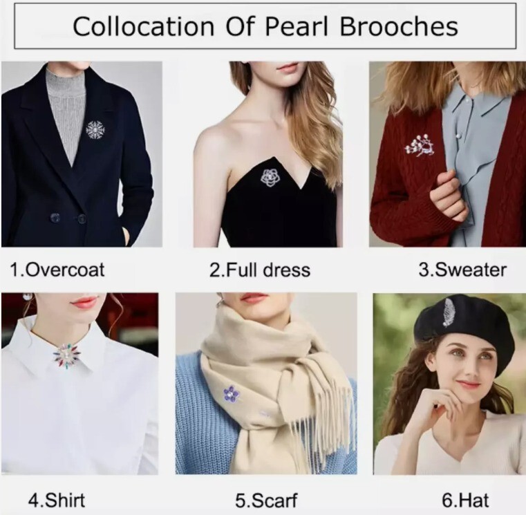 Vintage Fall Fox Brooch Brown Crystal Pearl Gold Animal Pin Autumn Jewelry Gift