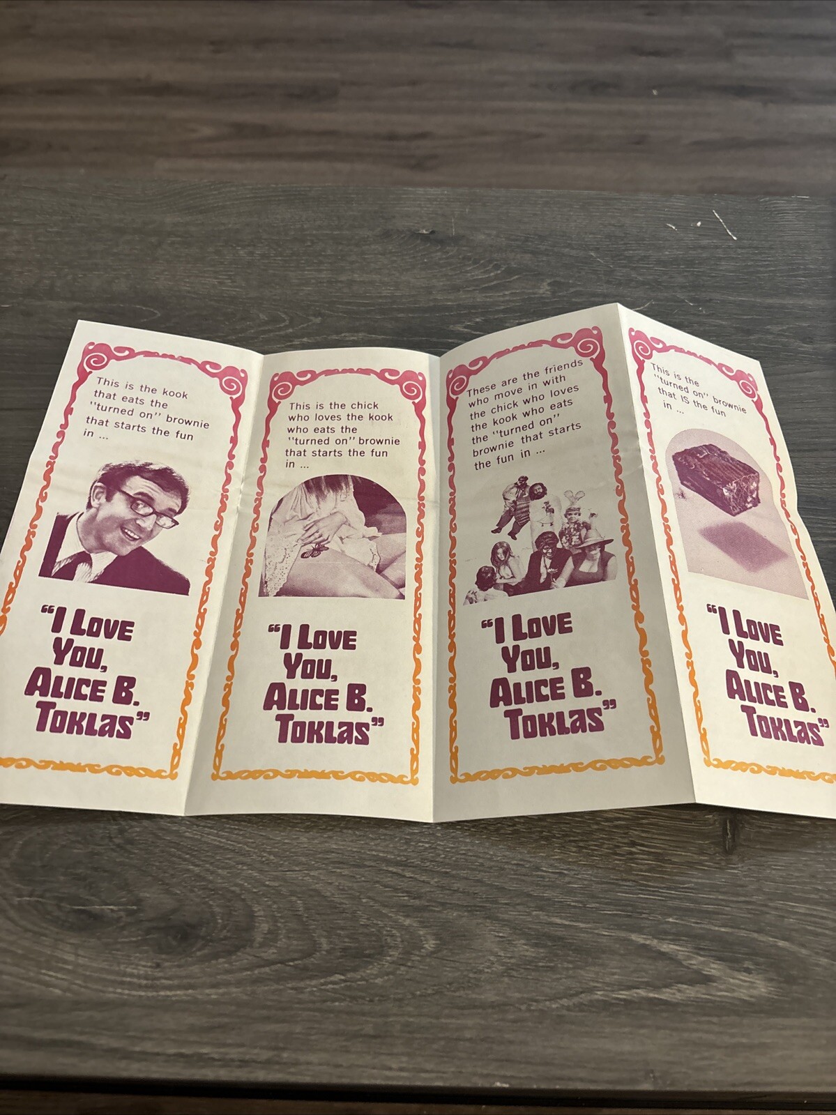 1968 I Love You Alice B Toklas Herald (B)