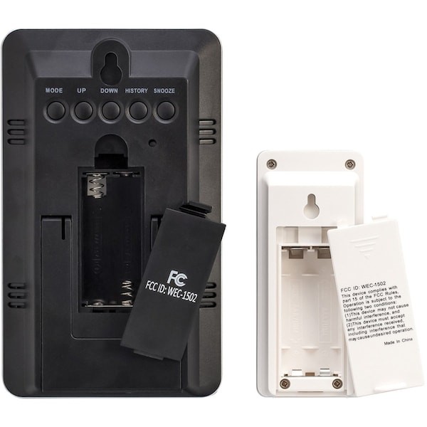 Taylor 1733 Wireless In/Out Thermometer W/Barometer