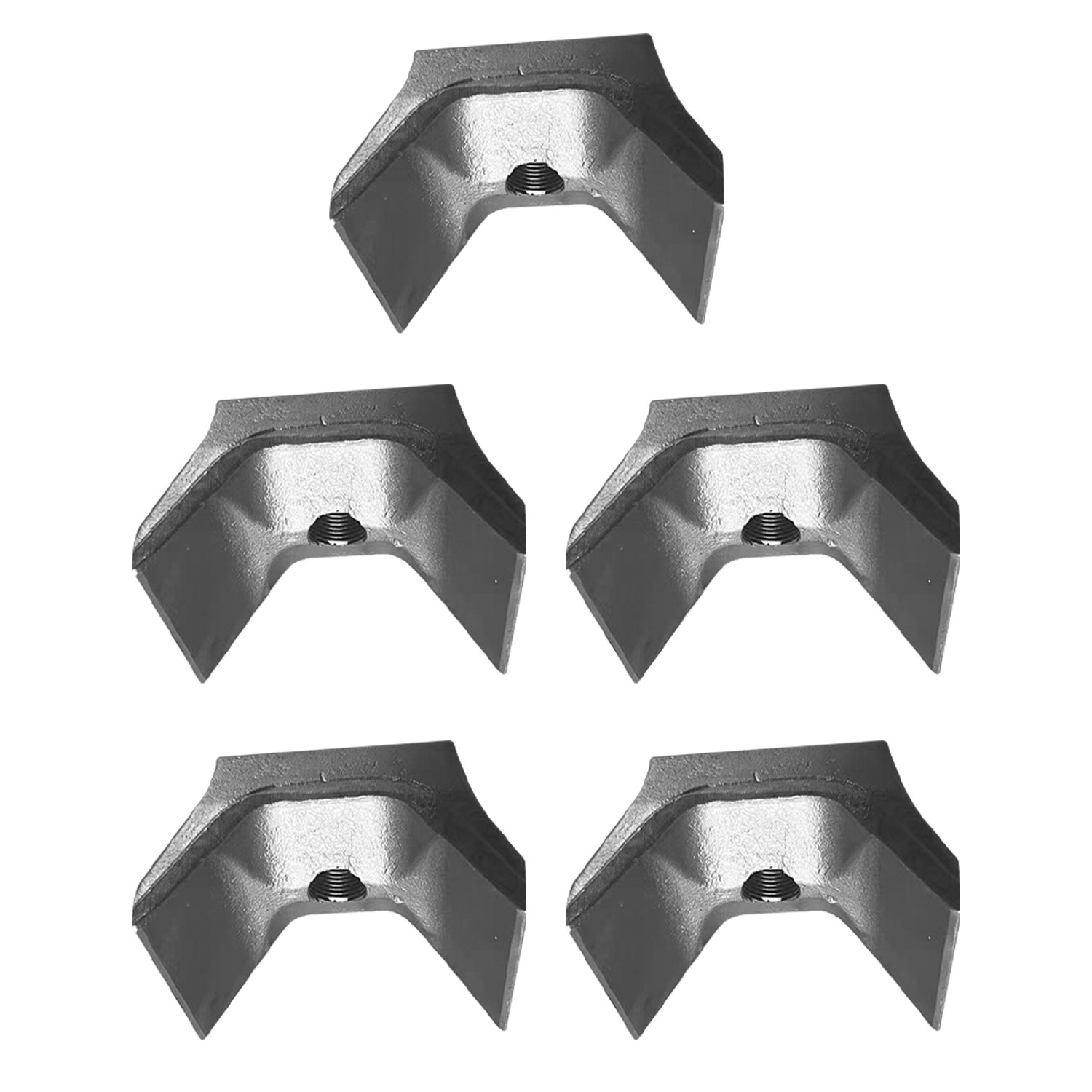 For 5PCS Fecon Forestry Mulcher Viking Axe Knife Teeth NEW