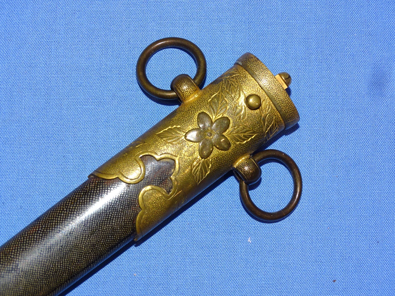 WWII Japanese Navy IJN Officer's Dagger Dirk w/ Handmade Blade