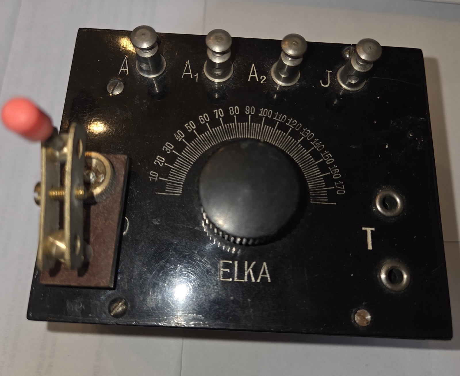 1930s CRYSTAL RADIO ELKA Radio Receiver