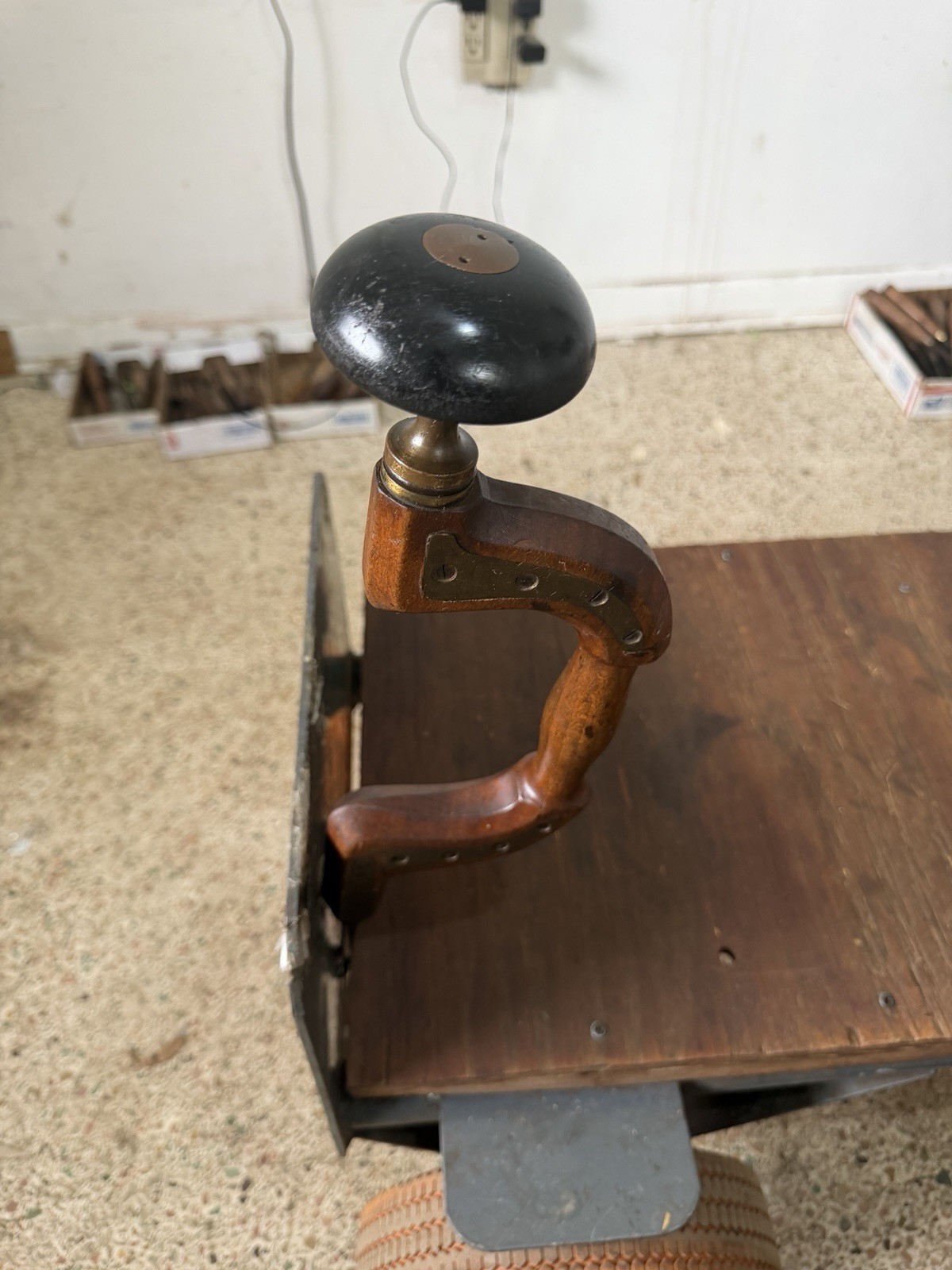 Brass Reinforced Bit Stock Brace