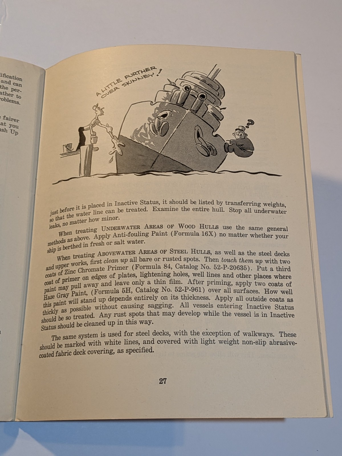 WW2 Era US Navy Pointers On Keeping The Fleet Bureau of Ships 1946 Book