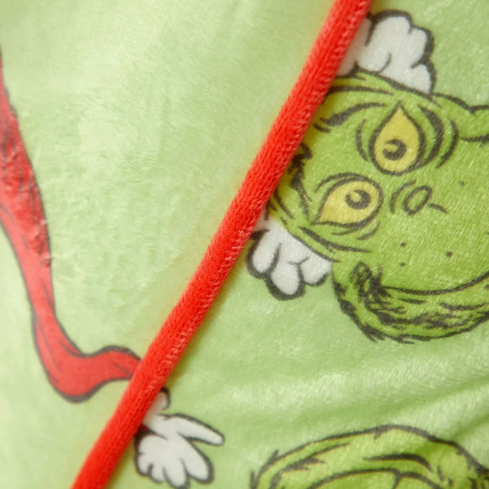 Grinch 18" Toddler Square Beanbag Chair, Green