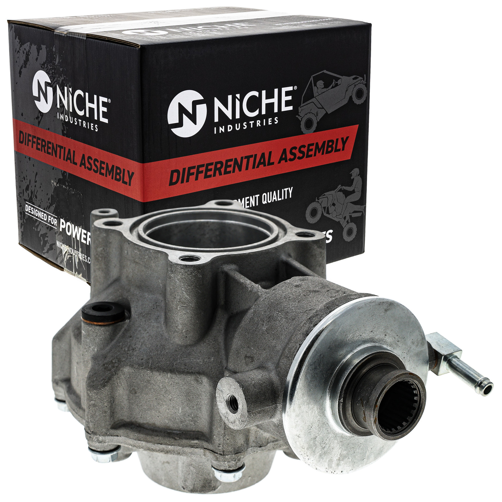 NICHE Rear Differential Gear Case for Suzuki Ozark 250 LTF250 27400-05G00