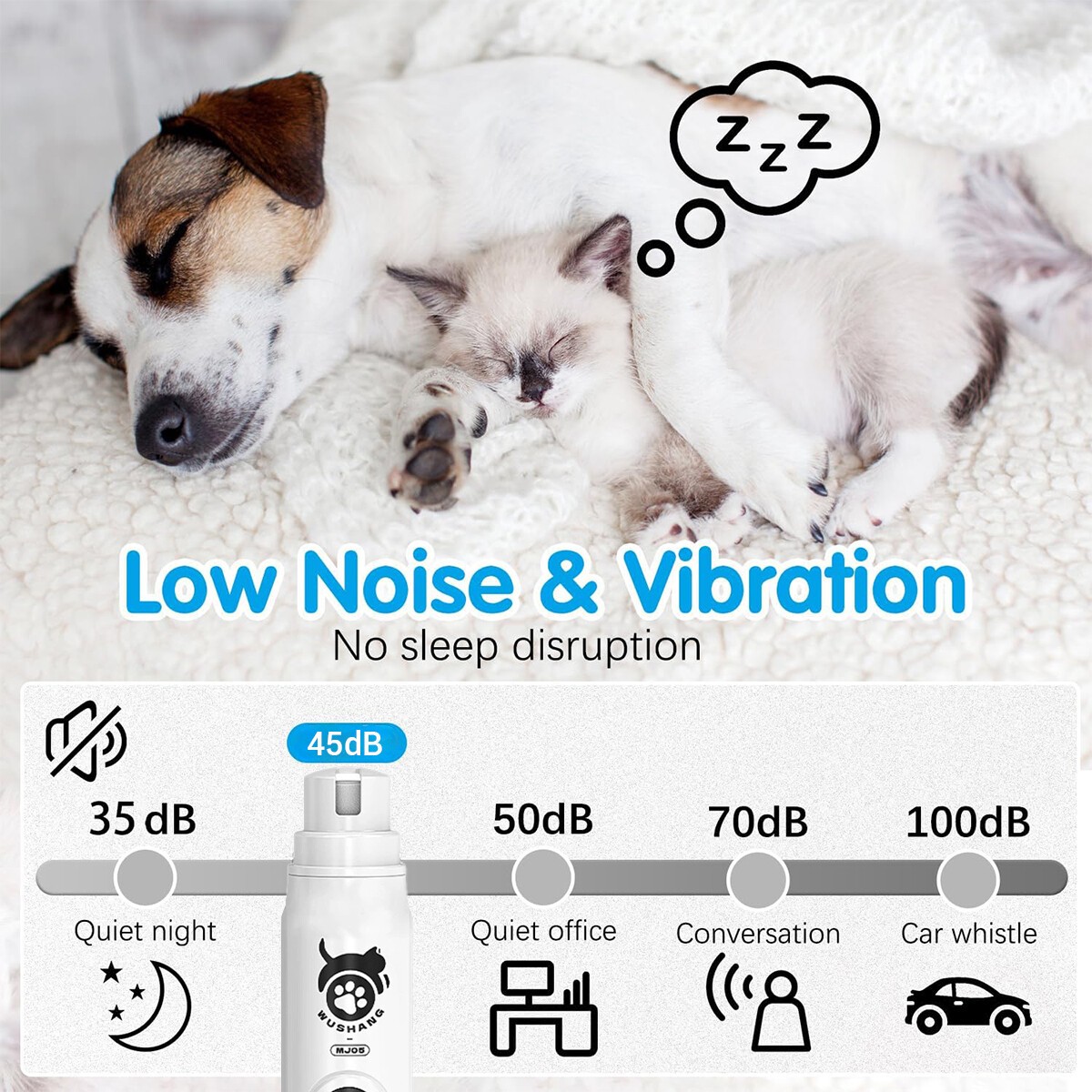 Silent Grind Pro Silent Grind Pro 2-Speed Electric Dog Nail Trimmer 2025