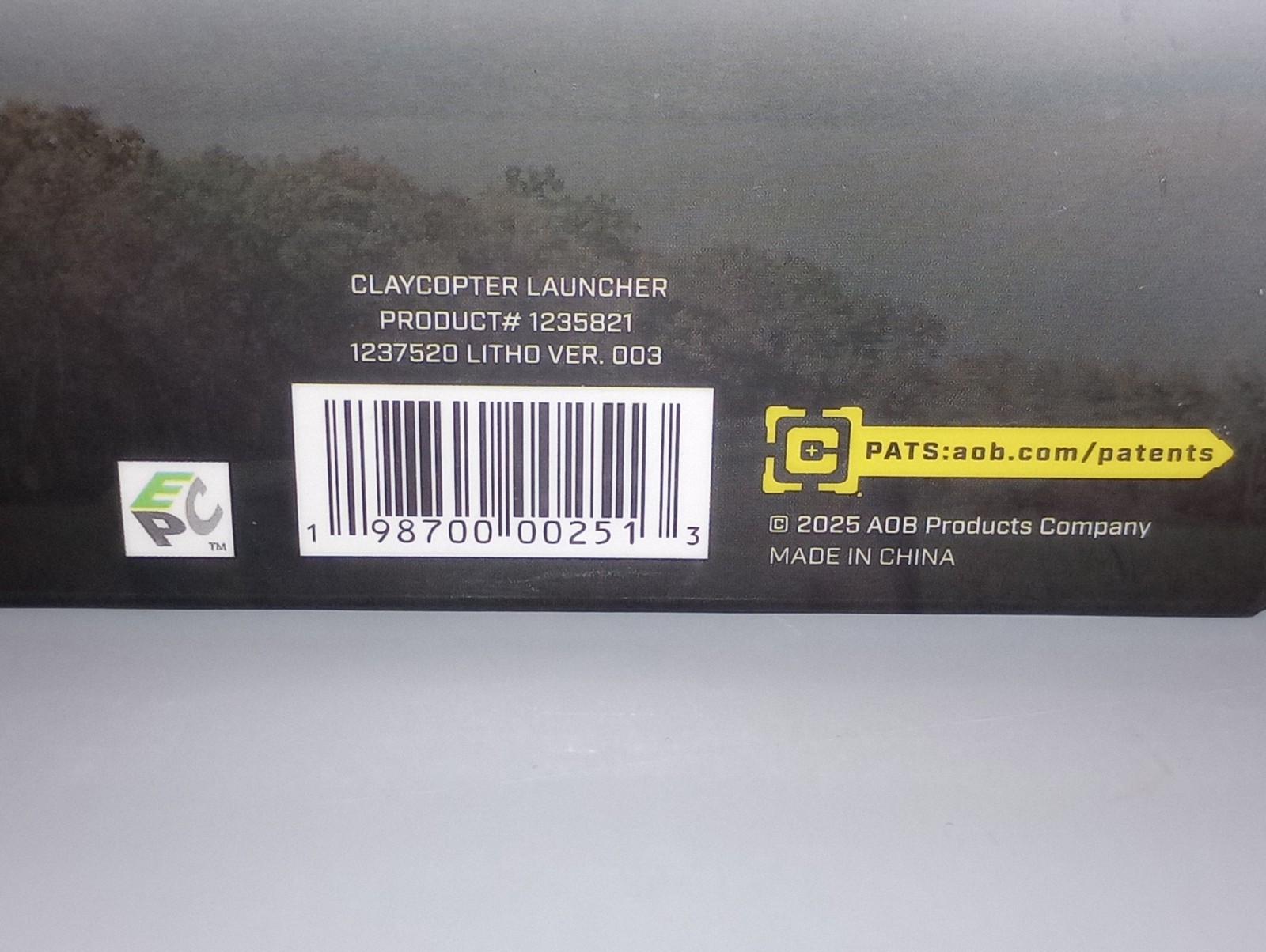 Caldwell Claycopter Handheld Electric Target Launcher with 100 Targets