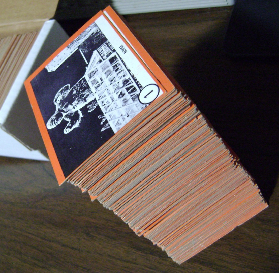 220X 1963 ROSAN FAMOUS MONSTERS Orange Border   LOT of 220 Cards  EX+