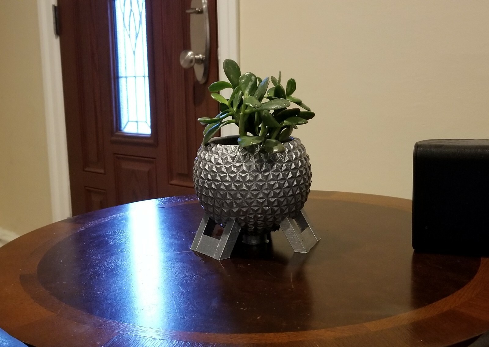 Disney World Epcot Spaceship Earth Inspired Planter - Garden Disney Decor Size B