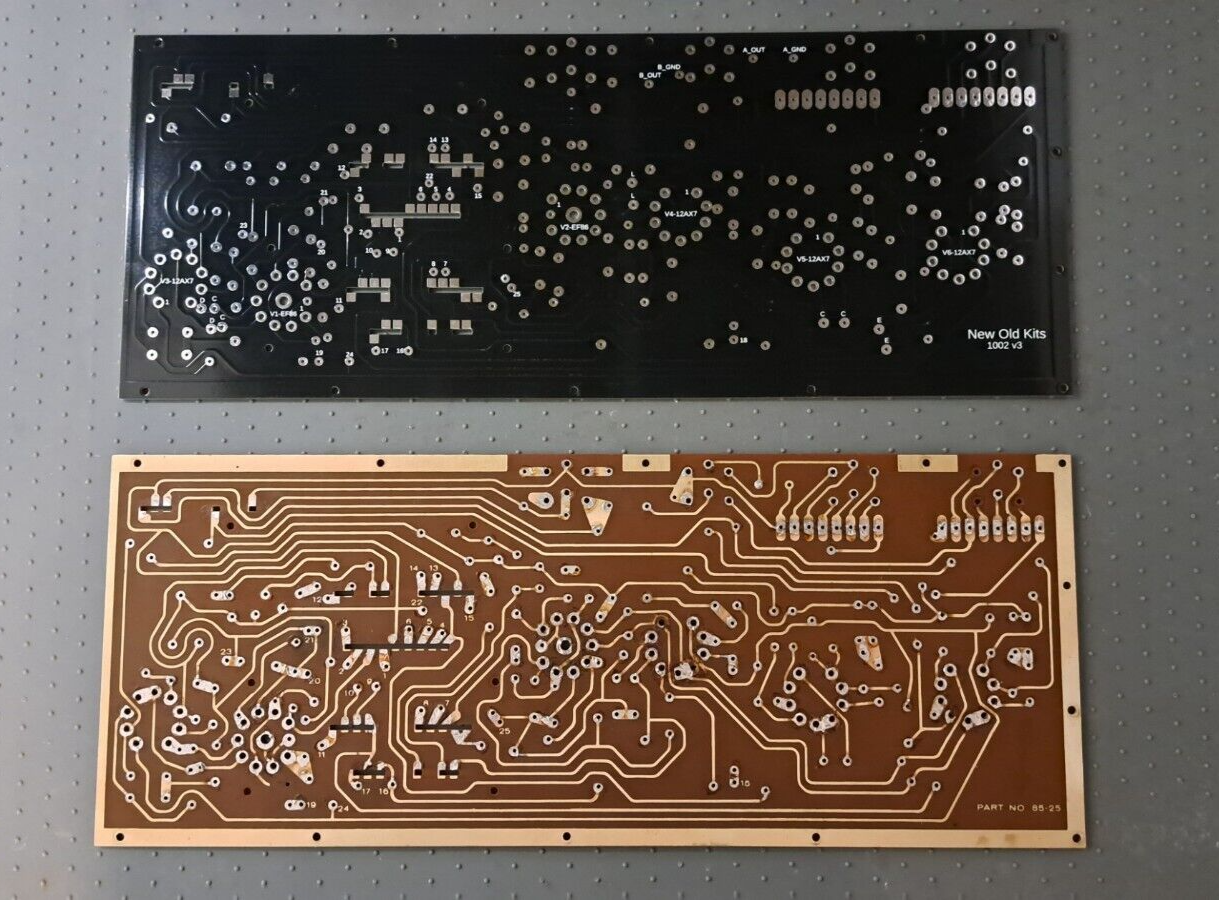 All new Pre-Amplifier circuit board for AA-100 Heathkit Stereo New bare PCB.