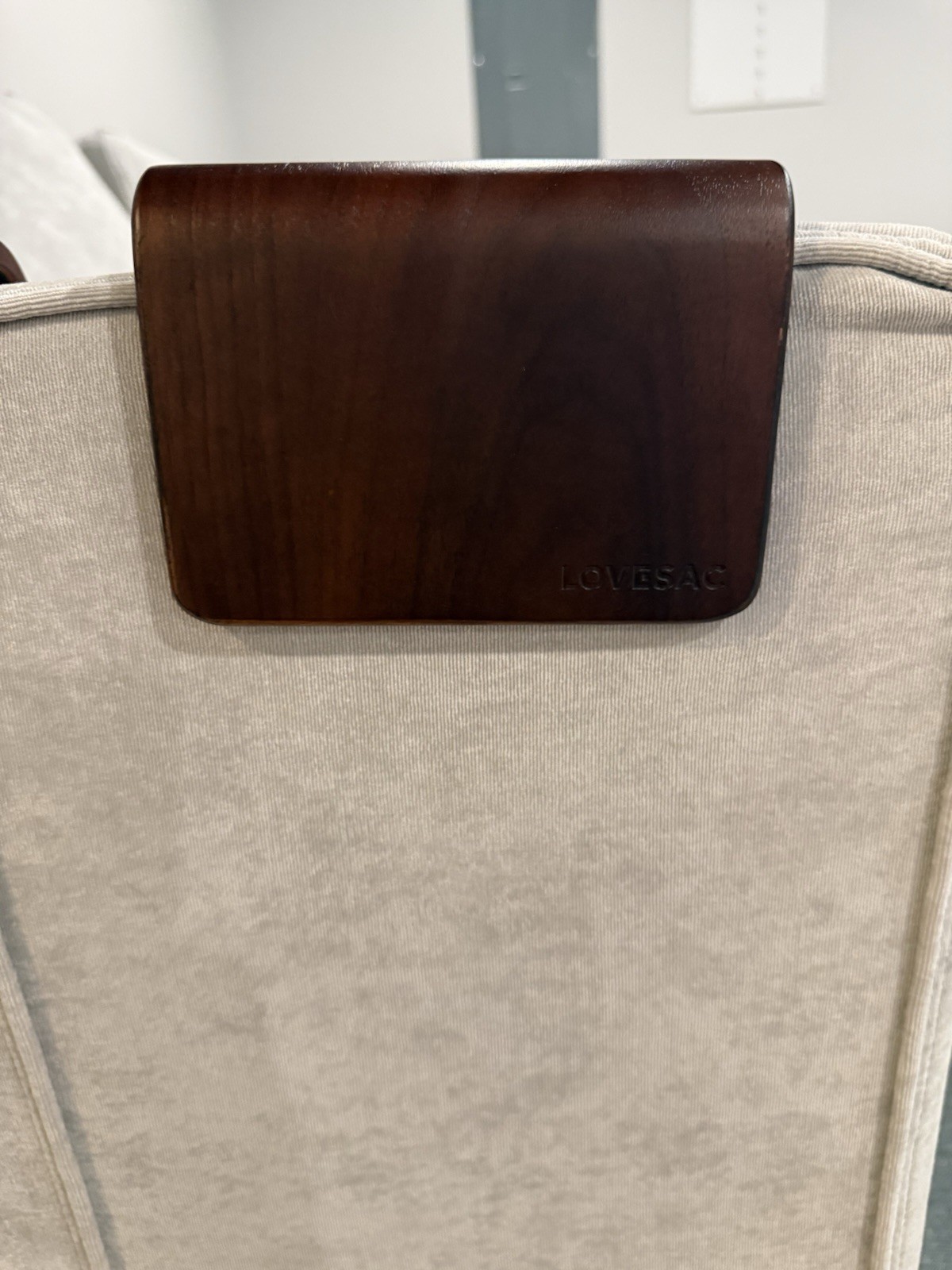 Lovesac Angled Side Coaster- Dark Walnut - Set Of 2 (Free Shipping)