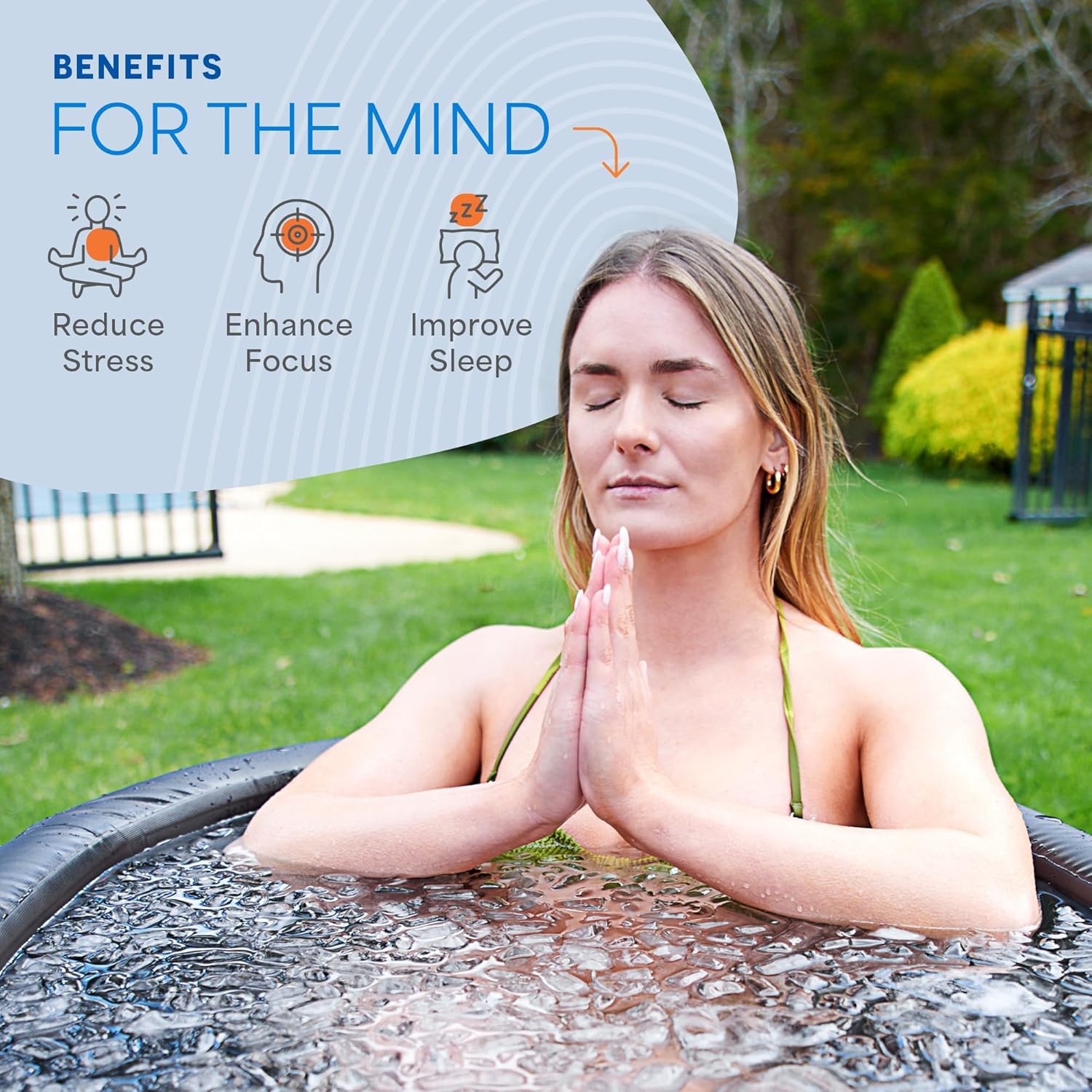 Lifepro NordPod Elite Cold Plunge Tub – Portable Ice Bath for Recovery & Therapy