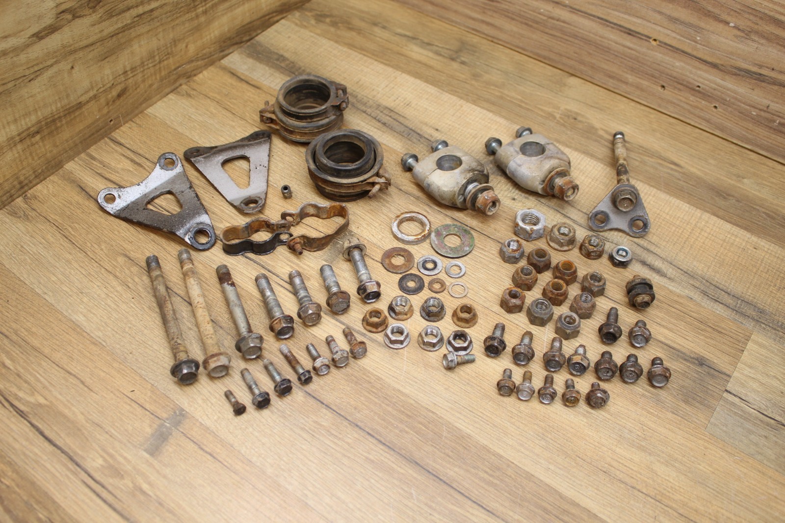 1998 98 Honda TRX300EX TRX 300 Misc Body Hardware Bolts Motor Mount Brackets