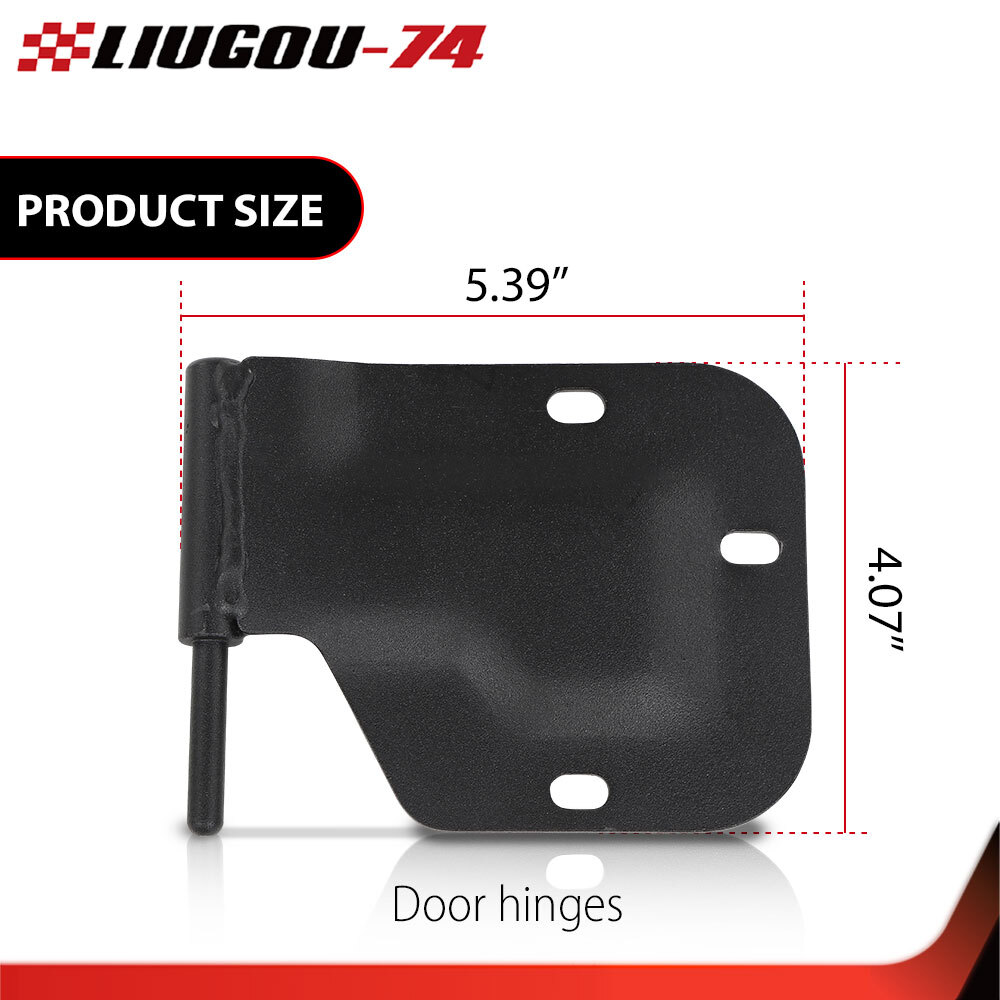 Fit For Humvee X-door Hinges (4) 2 Lh +2 Rh Hard Door M998 M1123 M1097 M1152