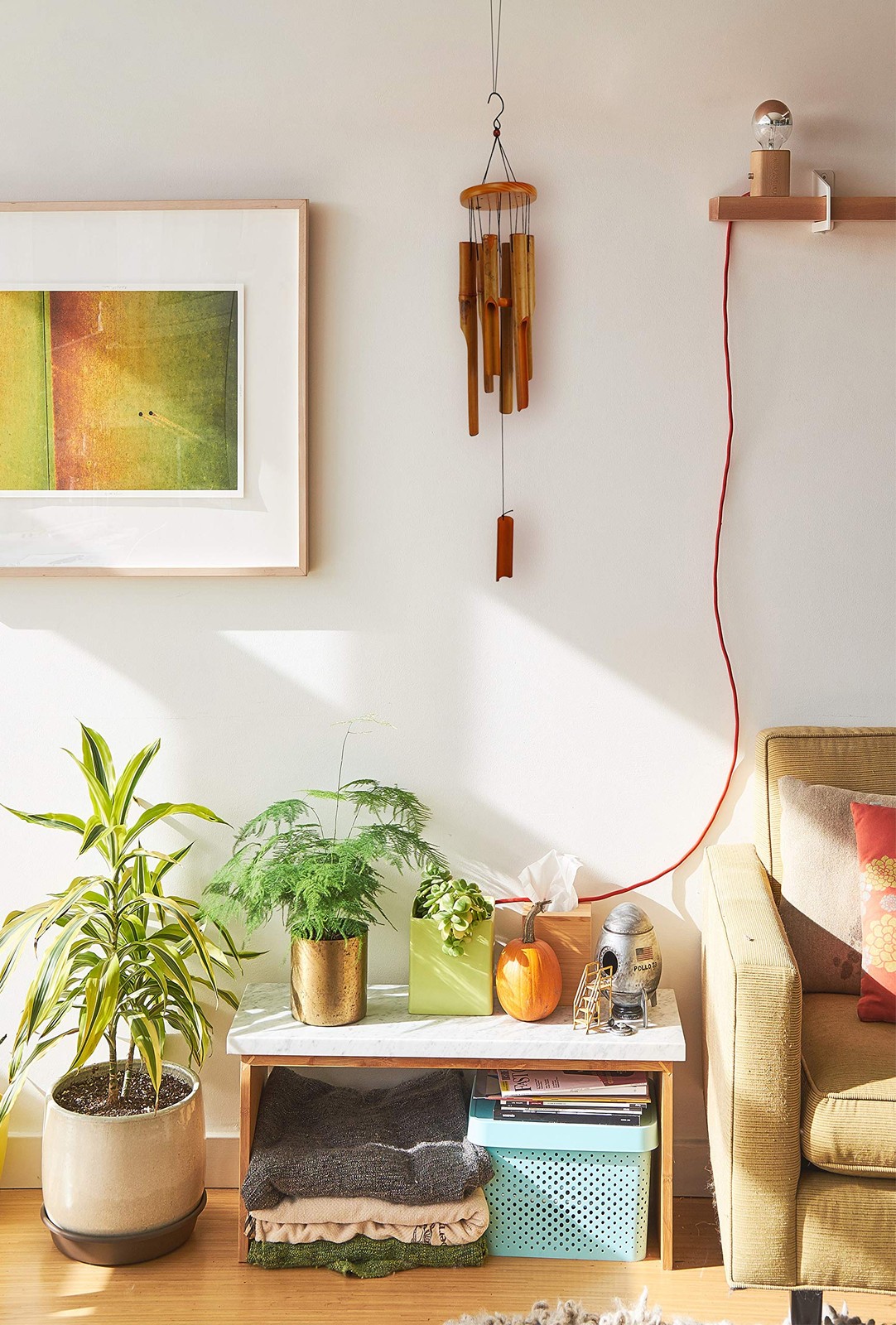 MUMTOP Bamboo Wind Chimes Outdoor Wooden Wind Chime with Amazing Deep Tone fo...