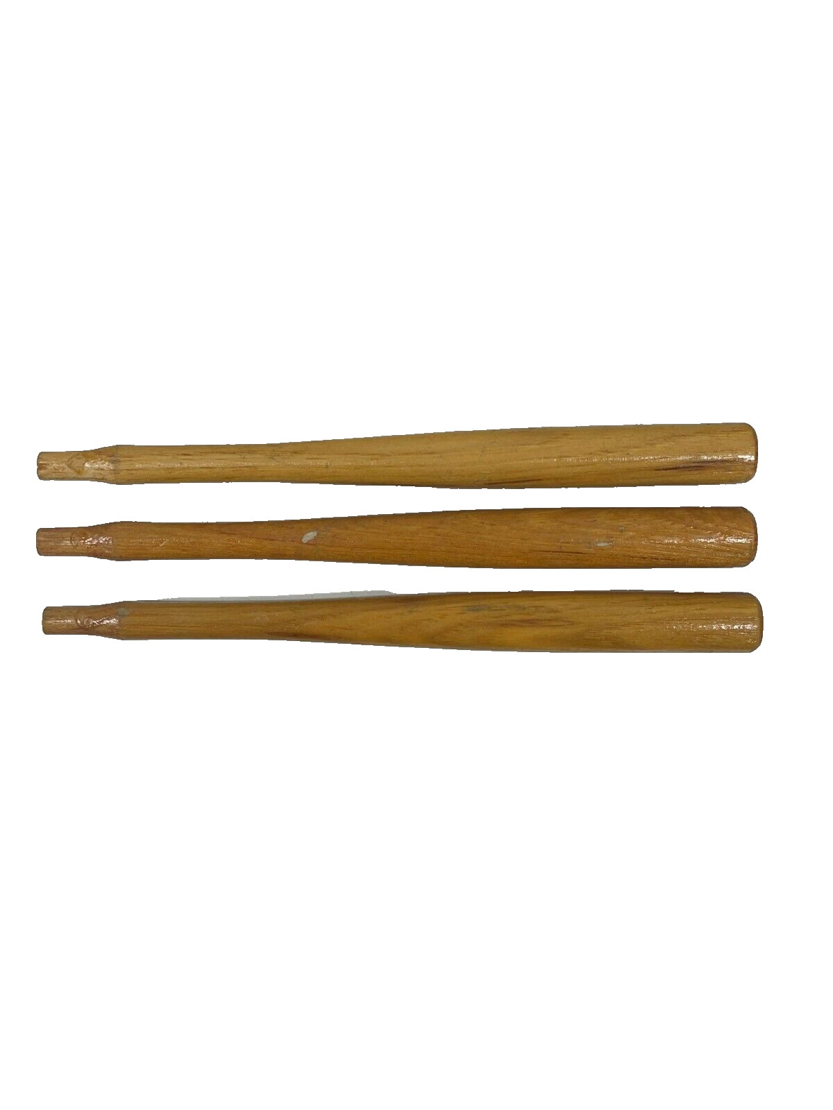 HAMMER HANDLE 9-1/2" (3-PACK) HICKORY OVAL EYE 3/8" X 1/4'
