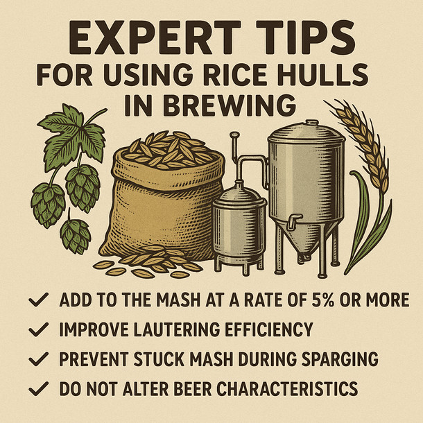 Briess Rice Hulls 50 Lb