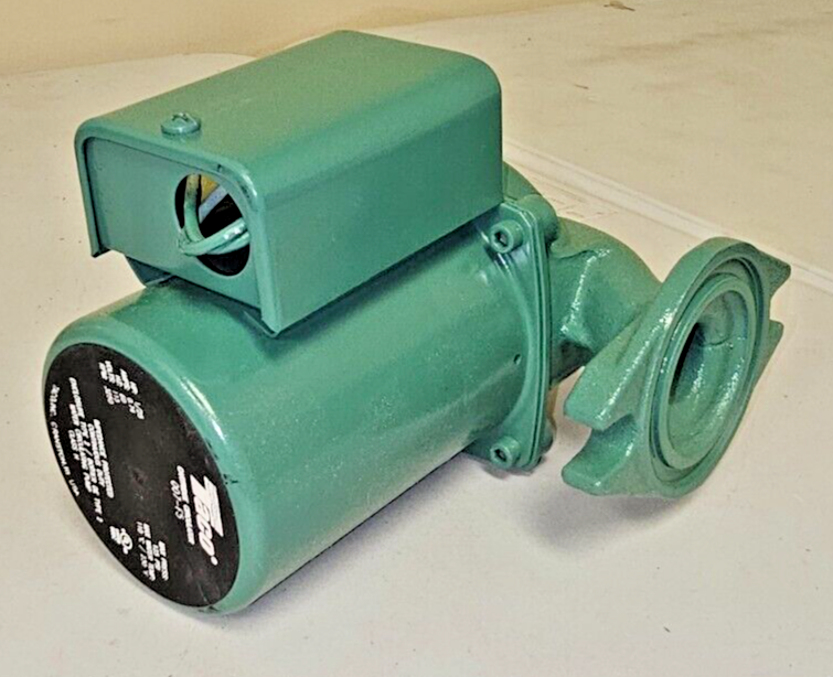 Taco 007-F5 Cast Iron Circulator, 1/25 HP, MISSING OEM BOX - DISCOUNT APPLIED