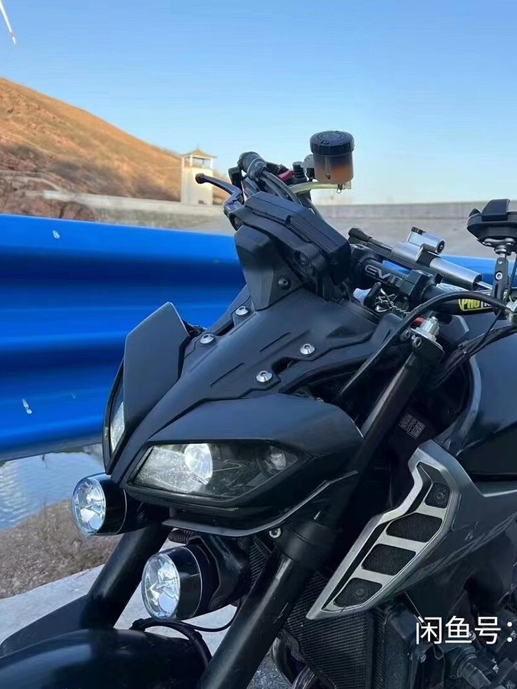 Fit For Yamaha MT09 FZ-09 2013-2016 Motorcycle Headlight Assembly Housing Mirror