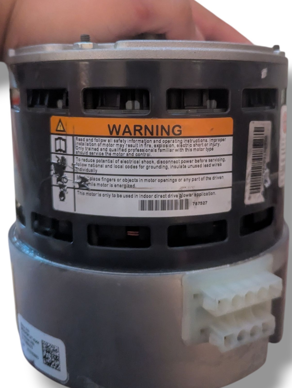 US Motors Furnace Blower Motor 1/2 HP Motor Model M055PWCVT-0344