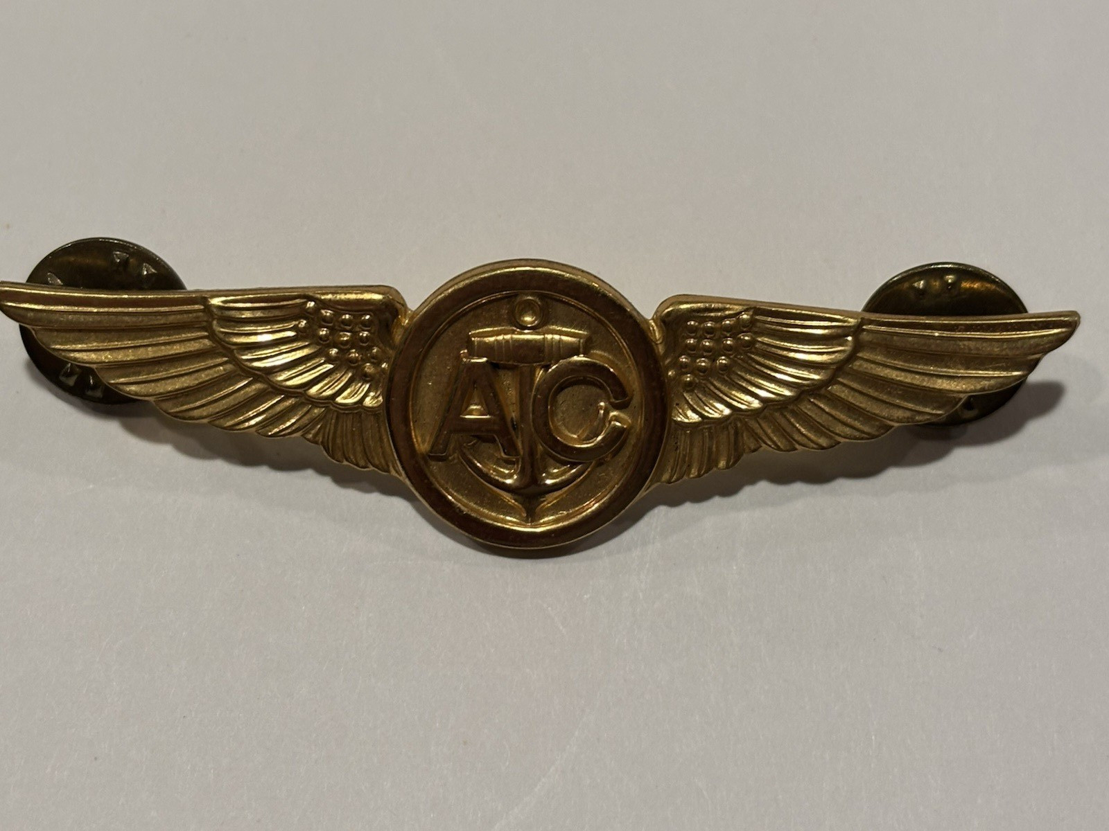 Korean War Period US Navy/Marine Corps Air Crew Wings Marked H&H 1/20 10KGF over