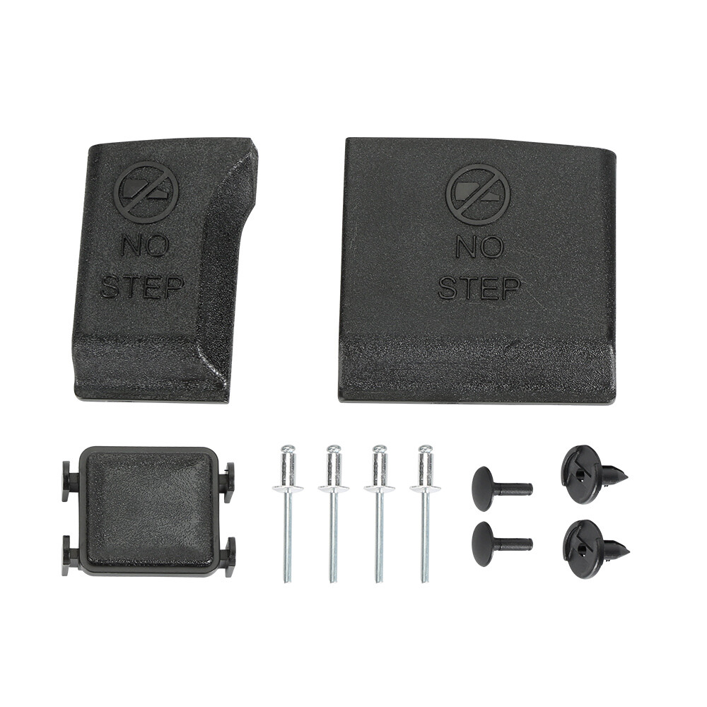 Fit For 2015-20 Ford F150 Tailgate Flexible Step Molding Cover W/ Release Button