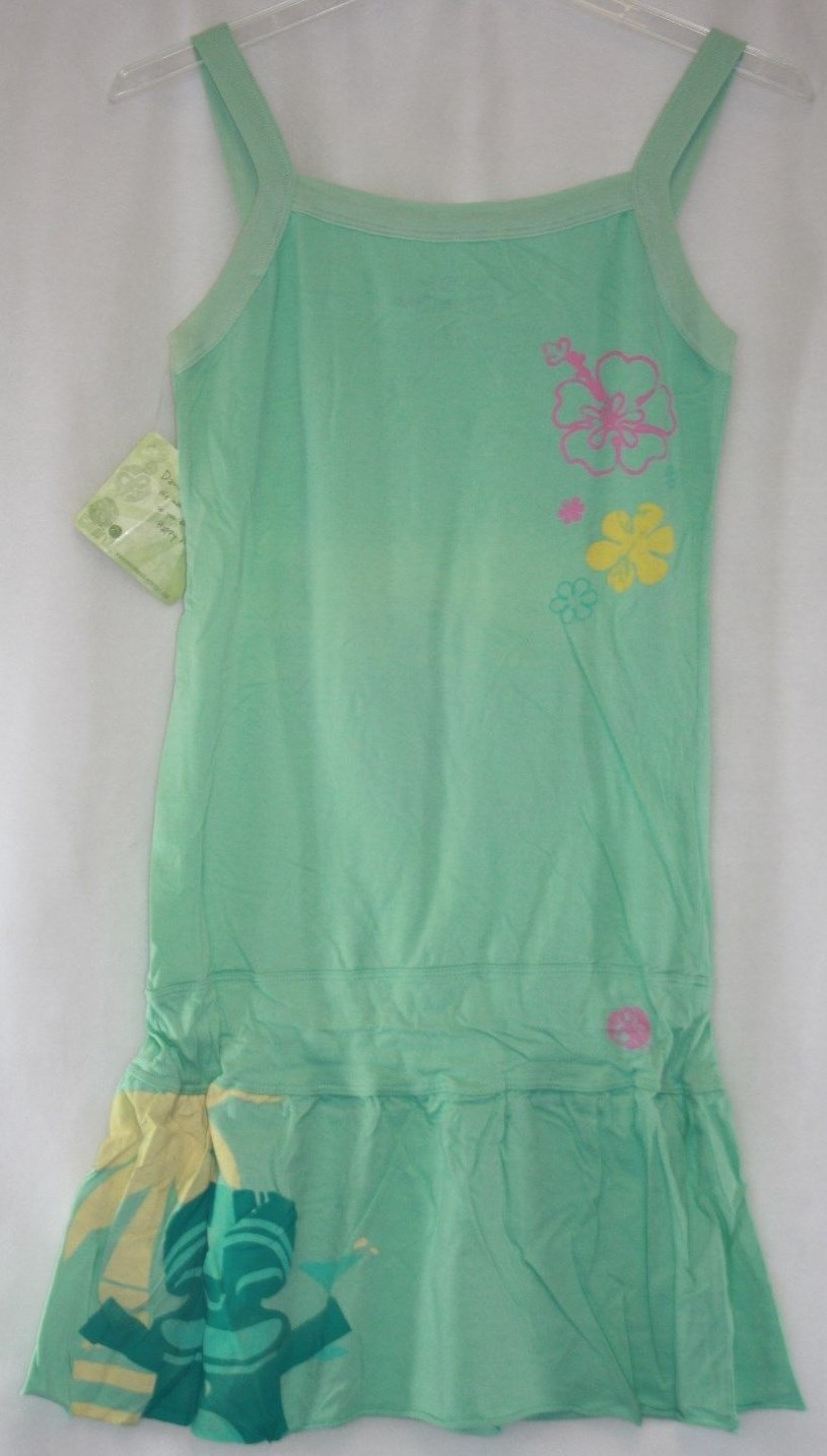 Womens Juniors David & Goliath Mint Green Freaky Tiki Sundress Swimsuit Coverup