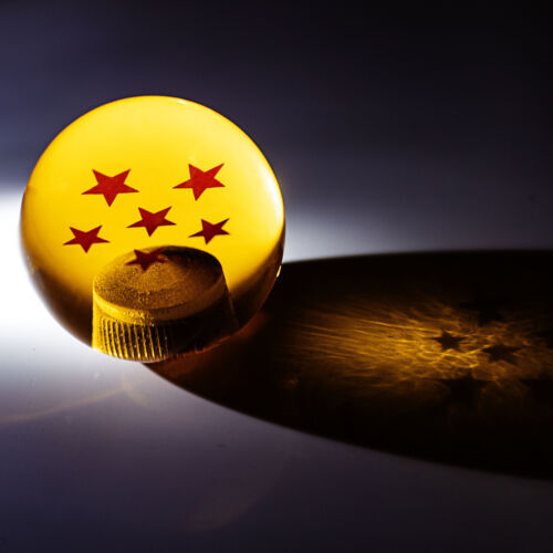 6 Stars Dragon Ball Z Manual Transmission Ball Gear Shifter Shift Knob