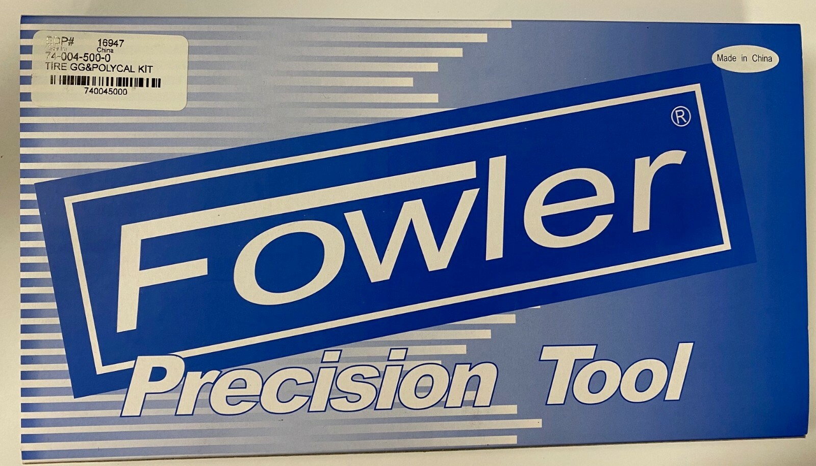 Fowler 74-004-500-0 X-Tread Tire Tread Gage And Poly-Cal Electronic Caliper Kit