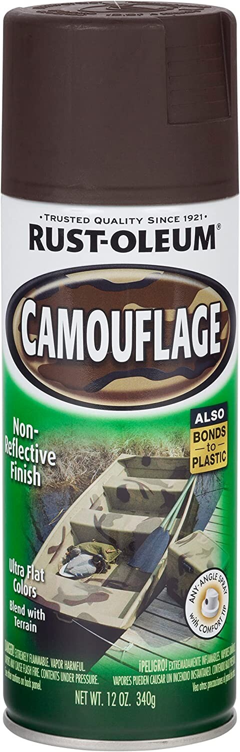 Rust-Oleum 269038 Specialty Camouflage Spray Pack, 12-Ounce, 6-Pack CAMO