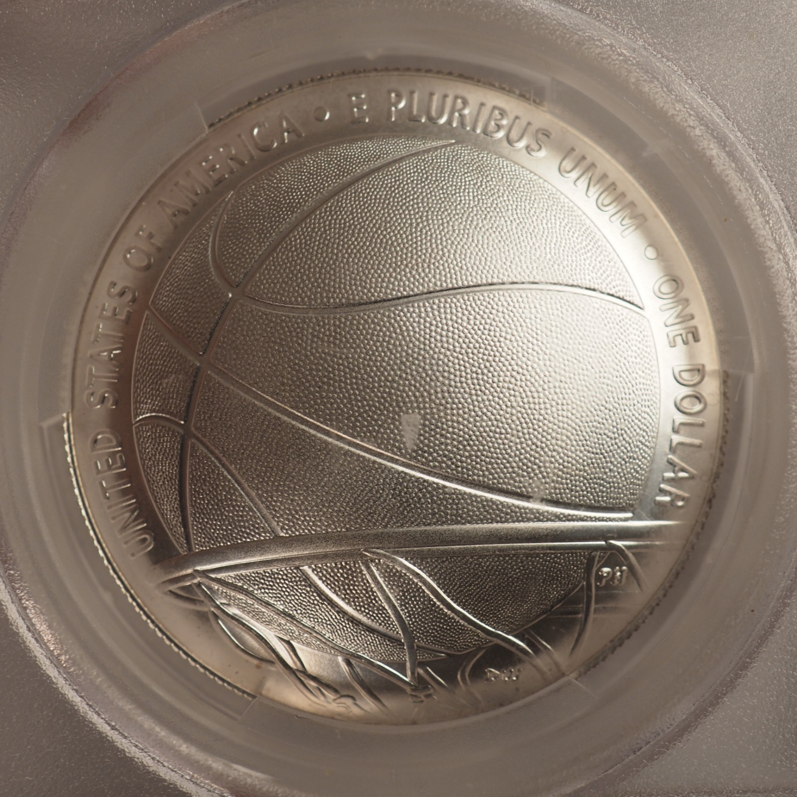 2020-P PCGS MS70 Basketball Hall Of Fame Silver Modern Commemorative Dollar