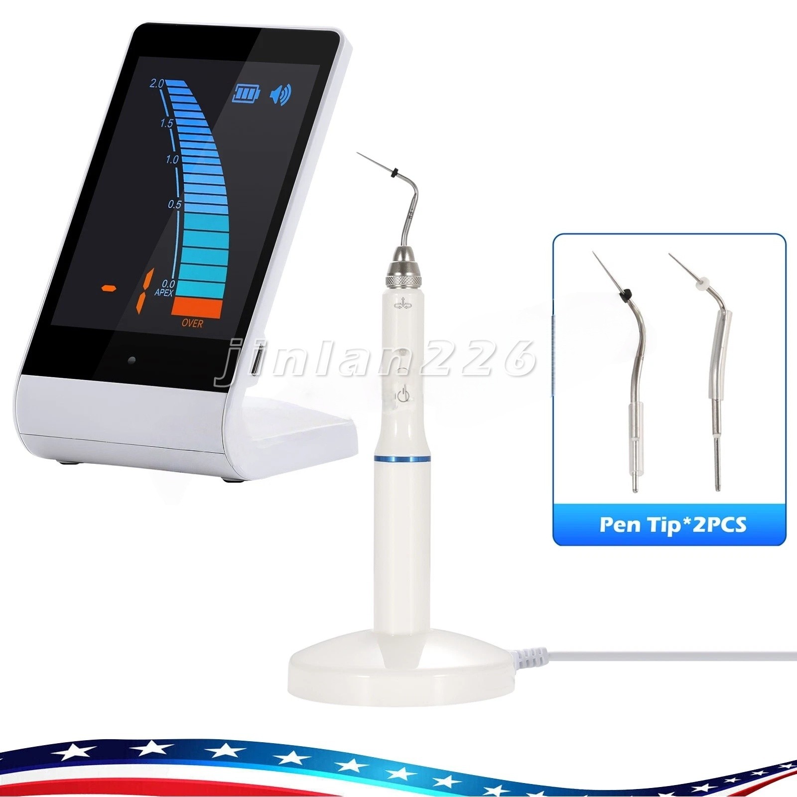 Dental Wireless Gutta Percha Obturation Heated Pen / Electric Endo Apex Locator