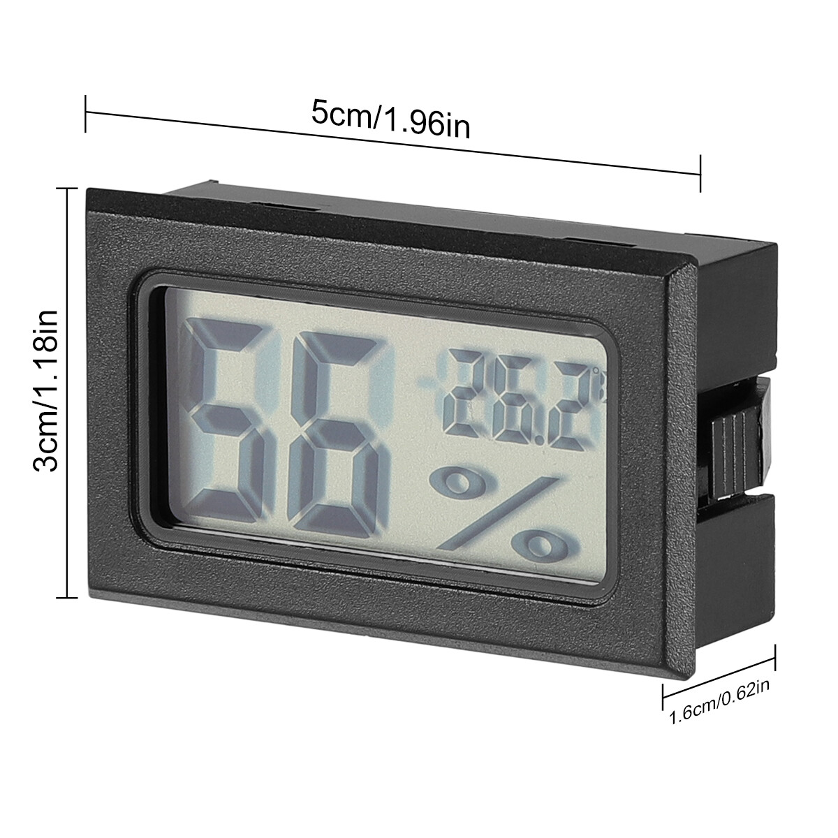 Digital LCD Indoor Outdoor Thermometer Hygrometer Temperature Humidity Meter Lot