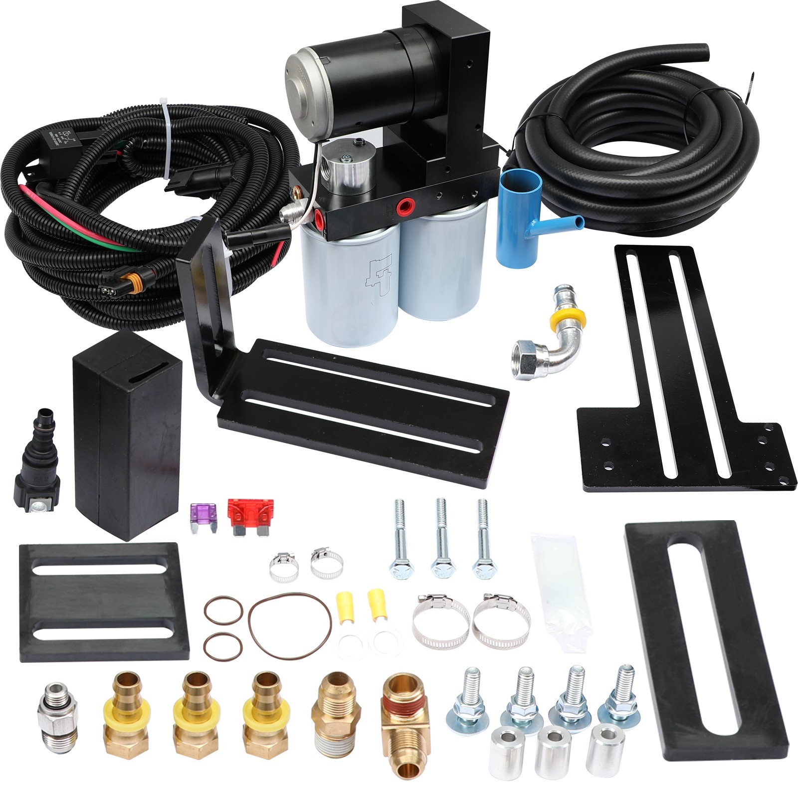 165GPH Diesel Fuel Lift Pump System For 98-04 Dodge Ram 2500 3500 Cummins NEW