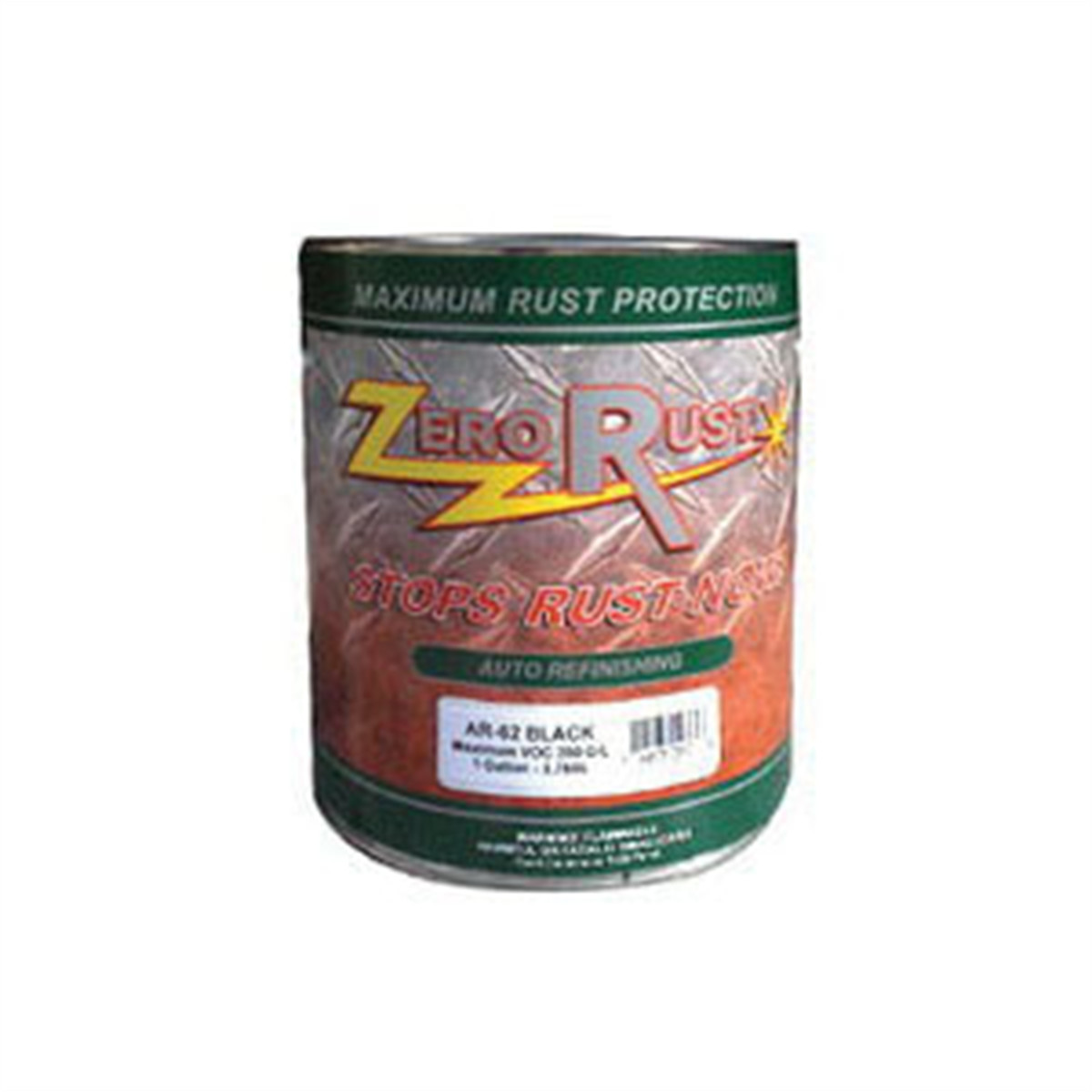 Zero-Rust AR-62GA-CA High Solid Rust and Corrosion Control Coating, 1 gal Can, B