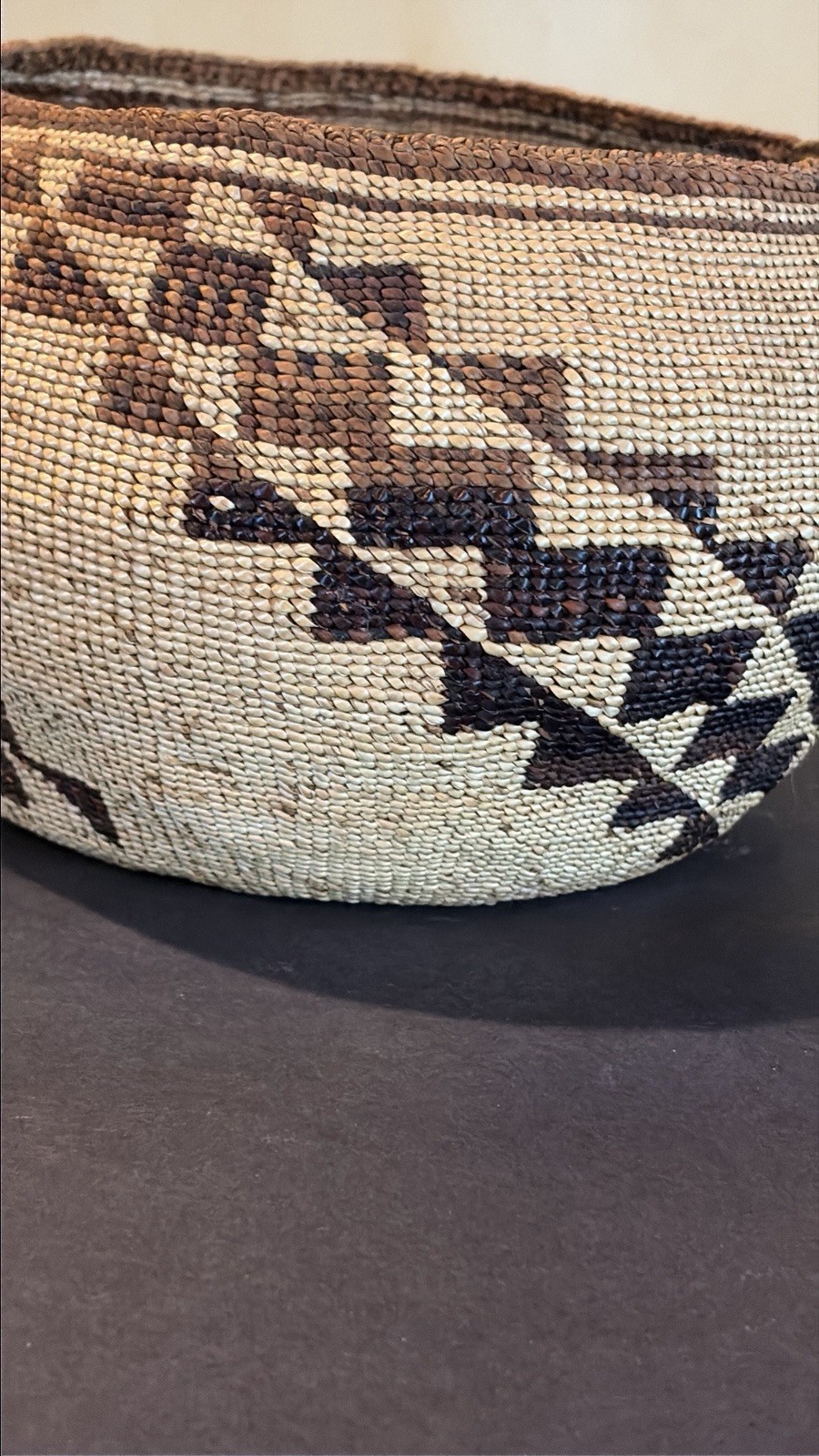 California Indian Basket Klamath Modoc Shasta or Pit