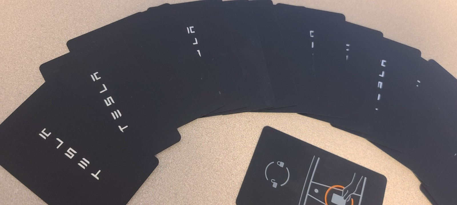 OEM 2017-2026 TESLA MODEL 3 Y S X Cybertruck KEY CARD /Worn Unprogrammed