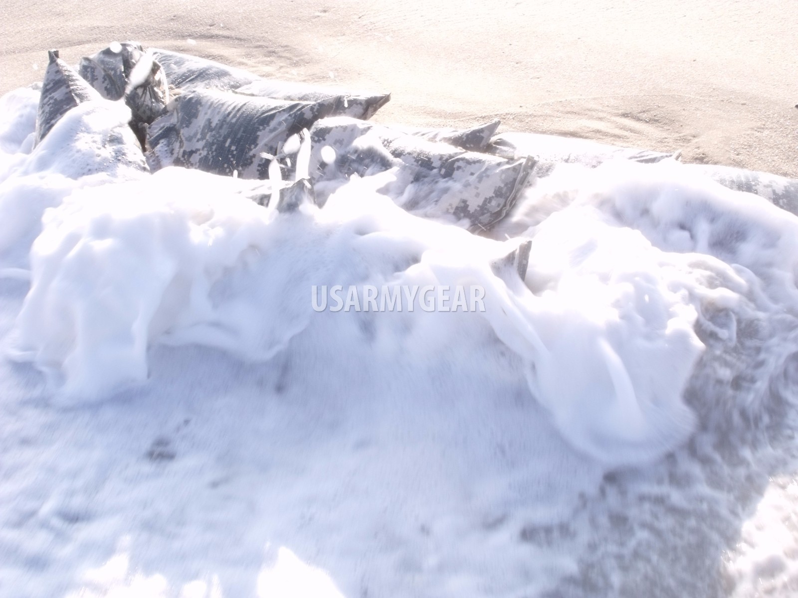 500 Sandbag Sand Bag Flood Erosion Barrier Hurricane Prep Army Military ACU Camo