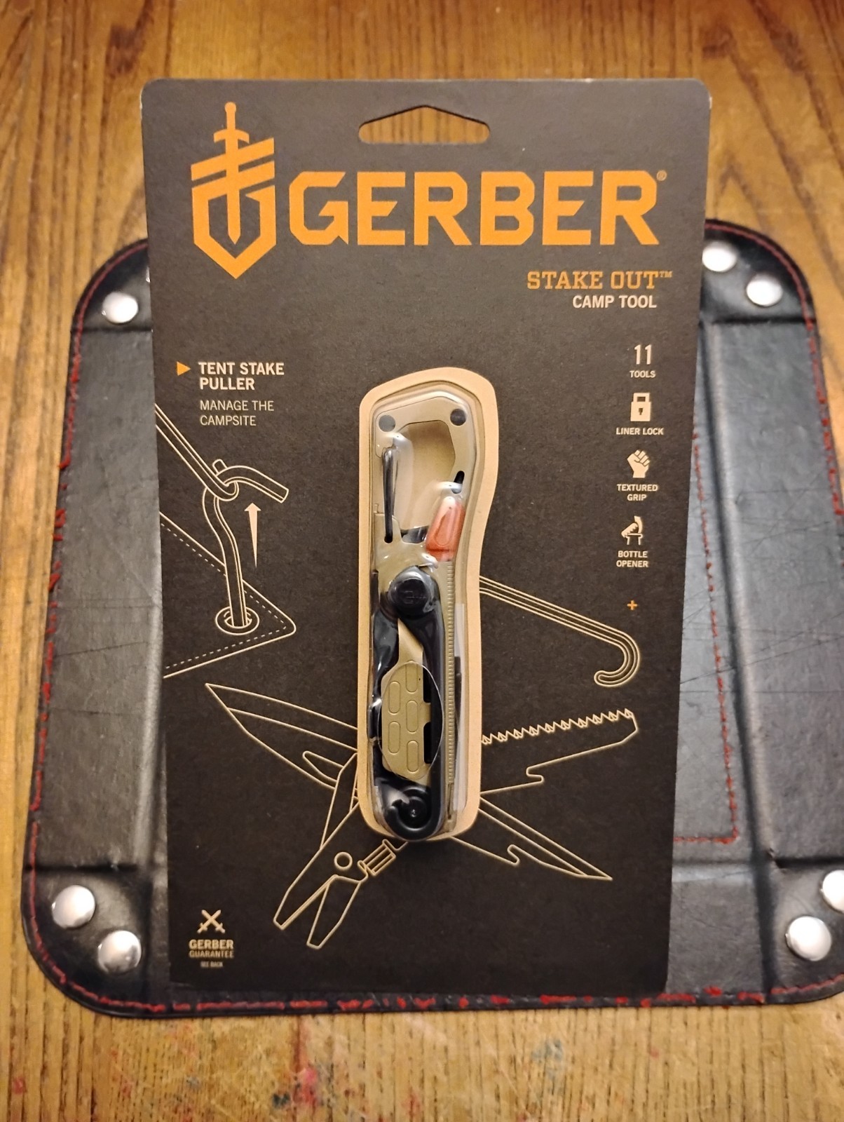 Gerber Stake Out Multi Tool 11 Tools In 1 2.5" Stainless Steel Blade 3.9 OZ