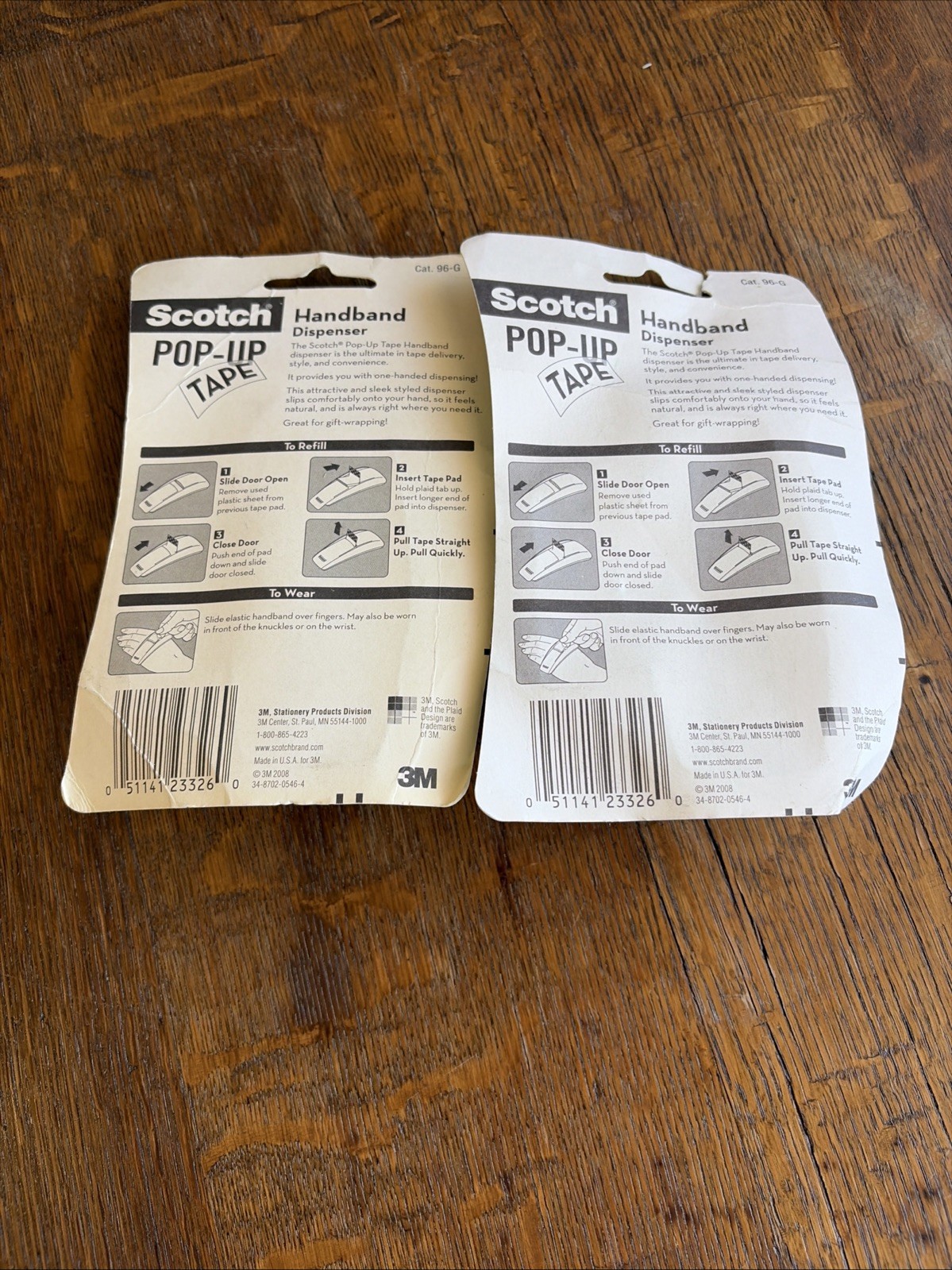 Scotch Pop-Up Tape Handband Dispenser Gray - 50-strips