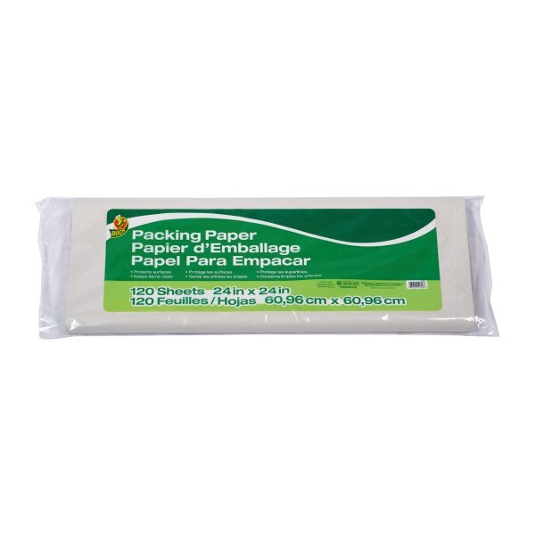 Duck # 1139951  24 in. X 24 in.  Packing paper sheets - pack of 120
