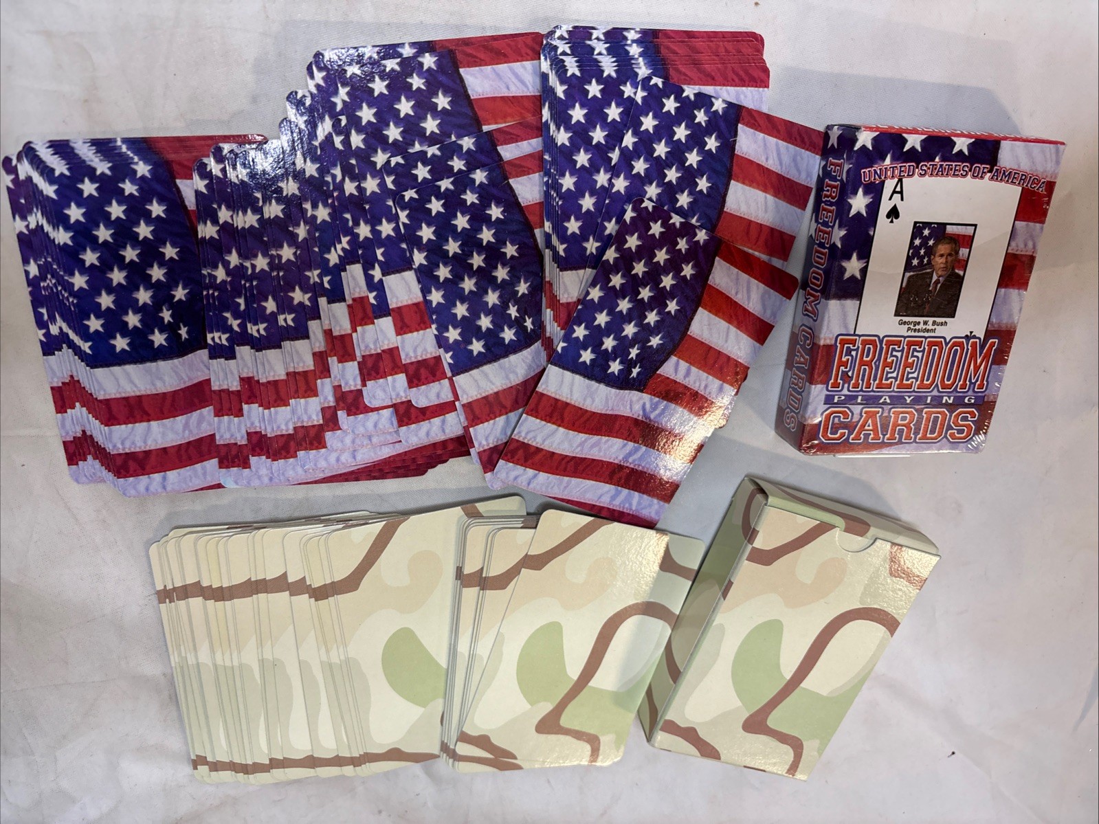 Iraq's Most Wanted & Operation Iraqi Freedom Heroes of War Playing Card 2 Decks